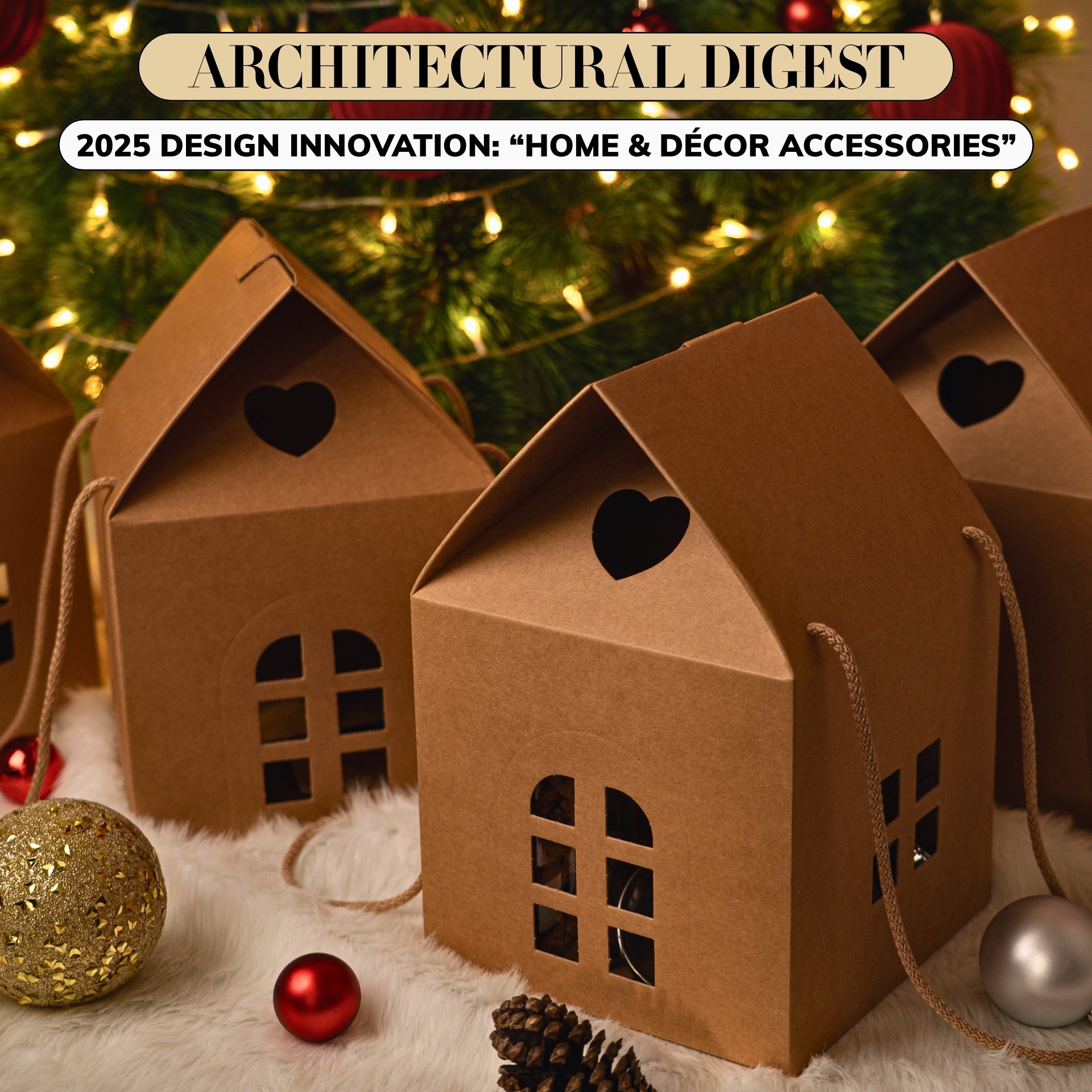 Gingerbread Cottage, 7” ca.