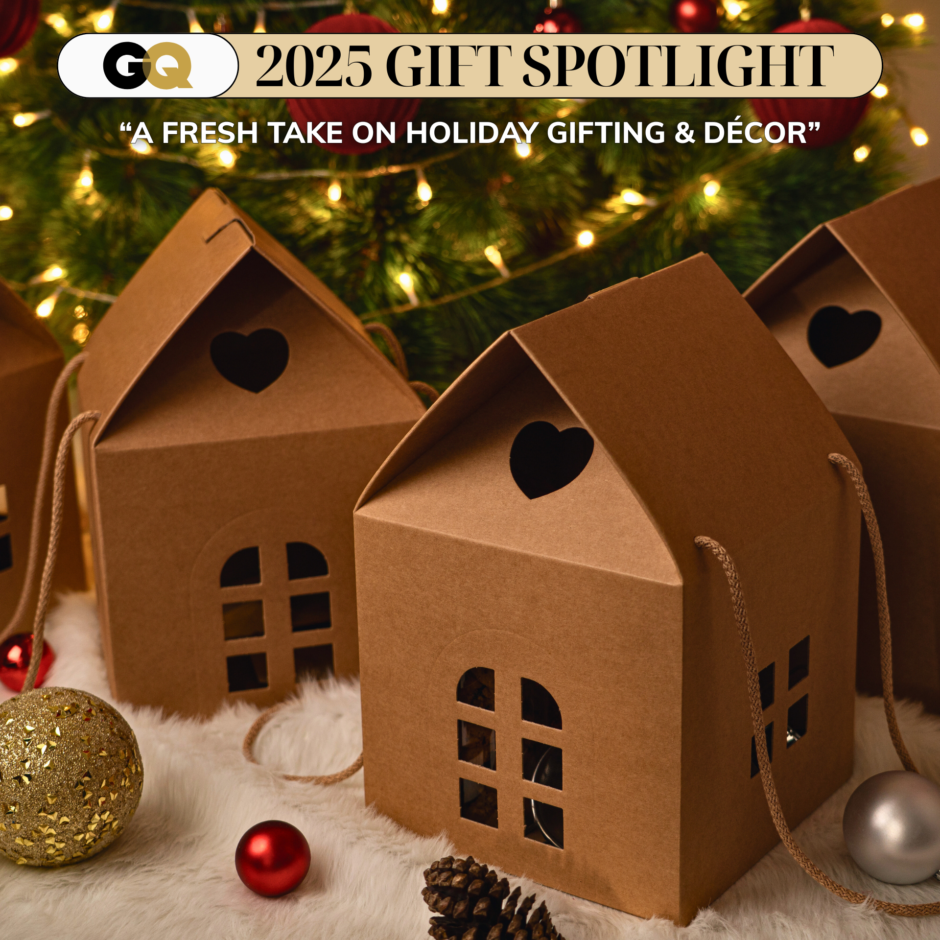 Cabaña de jengibre, 7” aprox.