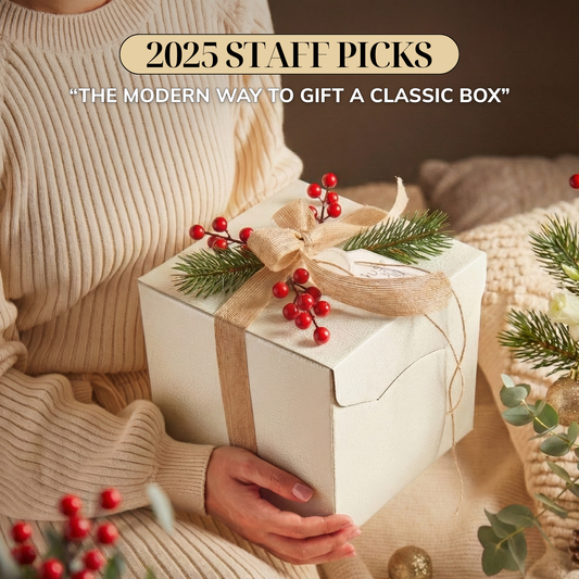 Cajas de regalo blancas con tapa abatible (10 piezas, 8” aprox.)